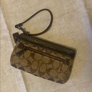 Coach wristlet